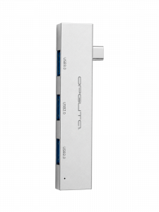Орбита OT-PCR23 Серебро концентратор USB 2.0/3.0 (3*USB)